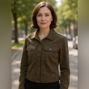 5.11 Tactical Jacket. Size Small. Olive Green/Brown Color.